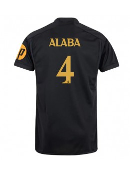 Real Madrid David Alaba #4 Ausweichtrikot 2023-24 Kurzarm